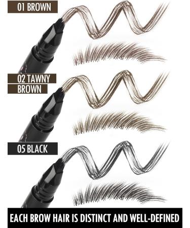 Anglicolor Crayon Sourcils Facile Utiliser Crayon Sourcils Microblading Naturel Brosse Sourcils S chage Rapide Longue Tenue 24 heures Polyvalent ((02tawny brown)) - Buy Online on GoSupps.com