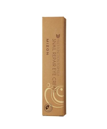 MIZON Snail Repair Eye Cream 15ml - Natural Korean Skincare for Wrinkle & Fine Line Treatment, Hydrating & Healthy Skin - Buy Online on GoSupps.com