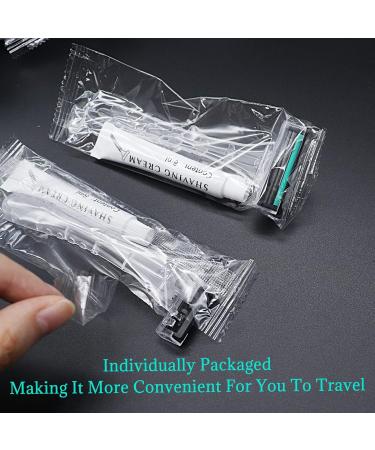 Buy Kheoxusa 50 Pack Triple Blade Disposable Razors - Individually Wrapped for Travel Hotels & Airbnb - Premium Quality & Comfort - Buy Online on GoSupps.com