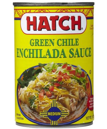 Hatch Green Chile Enchilada Sauce, Medium, 15 oz