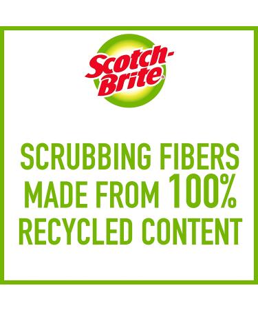 Scotch-Brite Non-Scratch Scrub Sponges - 3 Pack for Dishes & Kitchen Cleaning - Buy Online on GoSupps.com