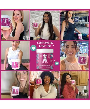 Booty Building Creatine for Women - Micronized Formula for Glute Gains & Muscle Growth - 30 Servings - Buy Online on GoSupps.com