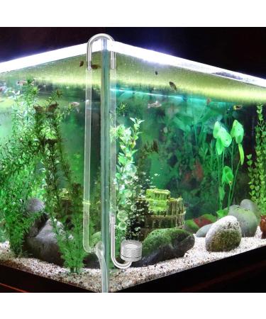 VAILEAL CO2 Diffuser for Aquariums - Oxygen Atomizer with Suction Cups & U-Pipe | Ideal for All Aquarium Types - Buy Online on GoSupps.com