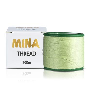 MINA Thread 1 Spool X 300m | Eyebrow Threading Thread | Organic Cotton Thread - Buy Online on GoSupps.com
