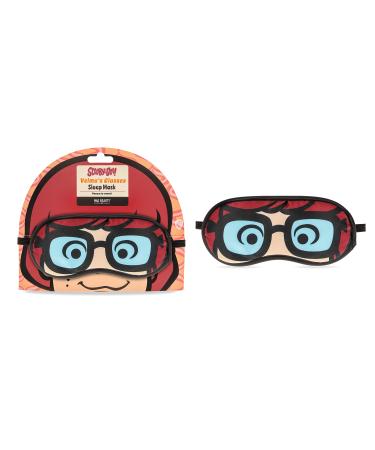 MAD BEAUTY Scooby-Doo Velma Glasses Eye Mask Plush Backside Comfortable Fun Funny Nerdy Stress Relief Better Sleep - Buy Online on GoSupps.com