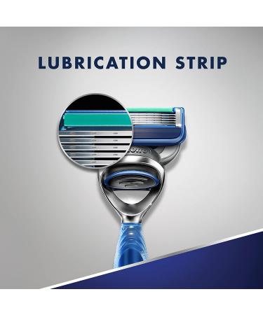 Gillette5 Men's Razor Handle with 4 Refills - Smooth Shaving Experience - Buy Online on GoSupps.com