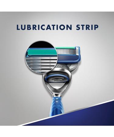 Gillette5 Men's Razor Handle with 2 Refills - Smooth Shave Guaranteed - Buy Online on GoSupps.com