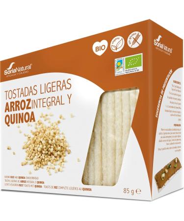  Soria Natural Alecosor Light Grill Whole Rice & Quinoa Soria Natural 85G (25 x 3.4G)/Case. - Buy Online on GoSupps.com