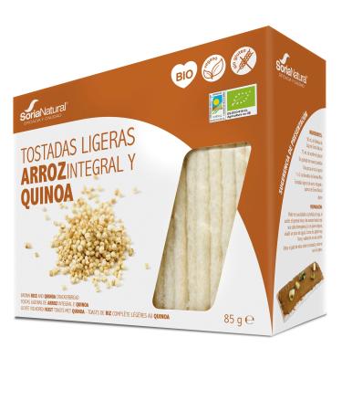 Soria Natural Alecosor Light Grill Whole Rice & Quinoa Soria Natural 85G (25 x 3.4G)/Case.