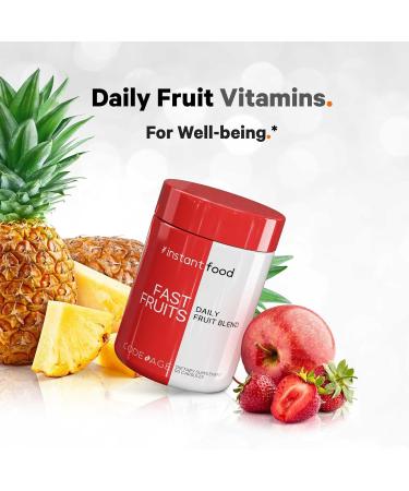 Codeage Instantfood Fast Fruits Over 15 Fruits Powders Equivalent All-in-One Vegan Daily Whole Food Vitamins - Berries Antioxidant Polyphenols & Bioflavonoid Multivitamin Non-GMO 90 Capsules - Buy Online on GoSupps.com