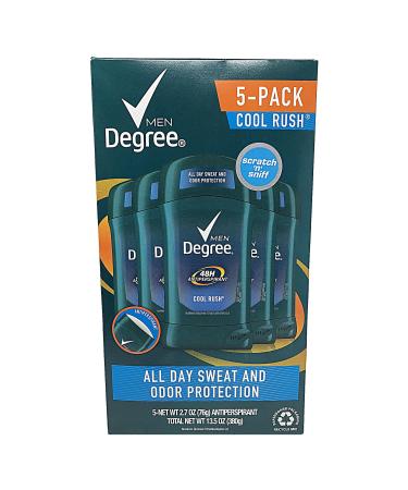 Degree Men Dry Protection Anti-Perspirant  Cool Rush (2.7 oz  5 pk.)
