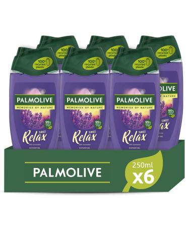 Palmolive Palmolive Memories of Nature Sunset Relax Handkerchief with a delicate dermatologically tested formula for soft skin and fragrance that brings you back to lavender fields 6 x 250 ml