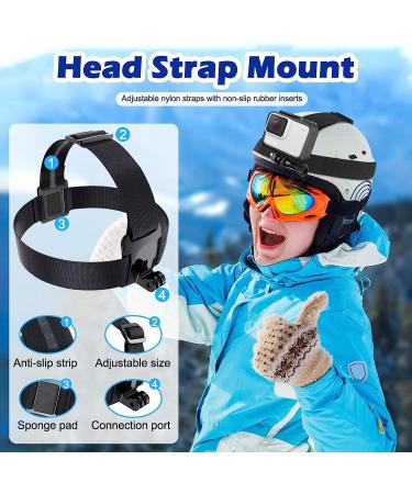 ZOOKKI Action Camera Accessories Kit for GoPro & More - 30-in-1 Accessory Package - Buy Online on GoSupps.com