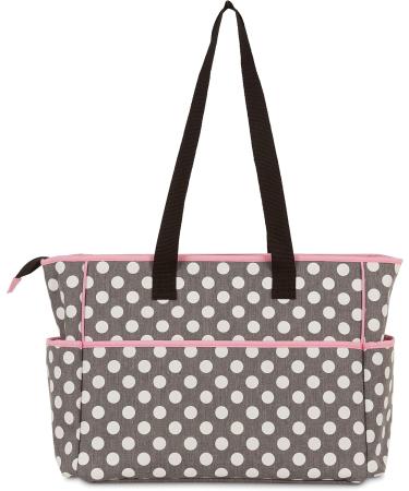 Disney Unisex Baby Diaper Bag & Changing Mat | Minnie Mouse Polka Dot Print Stylish & Functional Baby Gear - Buy Online on GoSupps.com