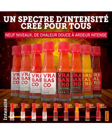 Start the Fire Coffret Cadeau Sauces Piquantes 9 x 20 ml Ferment es De Doux Brutal Id e Cadeau No l Pour Amateurs de Chili Artisanales Sans Additifs Start The Fire 20 ml (Lot de 9) - Buy Online on GoSupps.com