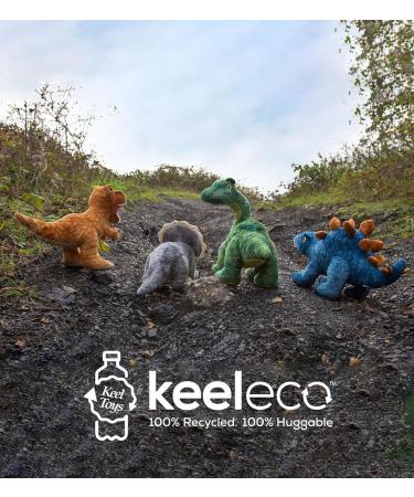 Deluxe Paws Plush Eco Toy 100% Recycled - Stegosaurus | Soft & Cuddly - Buy Online on GoSupps.com