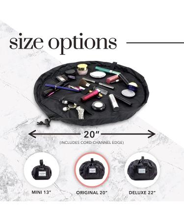 Lay-n-Go Cosmo 20 inch Black Makeup Organizer Bag for Travel & Daily Use - Durable Patented Design, Perfect Gift Idea - Buy Online on GoSupps.com