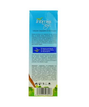 Intimiss De Key Feminine Wash - 8 fl oz | pH Balanced Formula - Buy Online on GoSupps.com