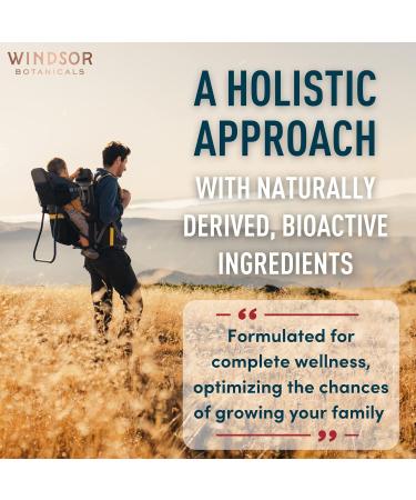 Fertility Supplements for Men - Conception & Male Fertility Vitamin with Zinc, Maca, Ashwagandha, L-Arginine - 4 Month Supply (240 Pills) - Buy Online on GoSupps.com