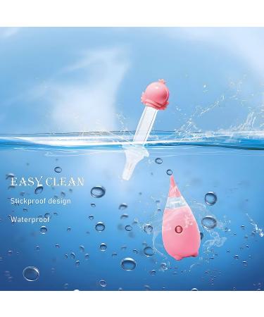 Silicone Baby Nasal Aspirator & Medicine Syringe Pacifier Set - 10ml Oral Feeding, Baby Nursing Kit w/ Collecting Box - Buy Online on GoSupps.com