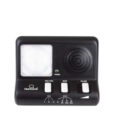 ClearSounds CR200 ClearRing Ring Signaler Booster with Flashing LED Strobe Ringer for Analog Telephones Landline - Buy Online on GoSupps.com