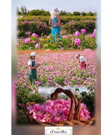 Introductory Offer 500ml Organic Rose Water from d moRe d'moRe Natural Rose Water 100% Pure Natural Product Without Alcohol and preservatives. Rose Water Organic Vegan - Buy Online on GoSupps.com
