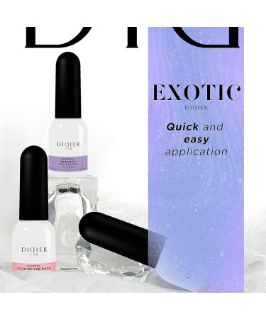 Didier Lab - Premium Gel Nail Polish Exotic - Peacock - Gel Nail Varnish - Nail Art - Long-Lasting High Gloss Wear - Easy to Apply - Gel Nails - Rich Pigment - UV/LED - Chip Resistant - Buy Online on GoSupps.com