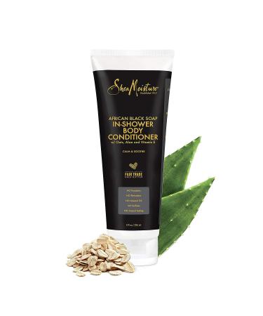 SheaMoisture African Black Soap In-Shower Body Wash Conditioner for Sensitive Skin - 8 OZ - Buy Online on GoSupps.com