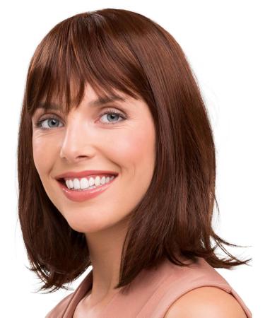 High-Quality Jersey Hairpiece | Medium Brown/Copper Maroon | Perfect Fit for All Head Sizes - Buy Online on GoSupps.com