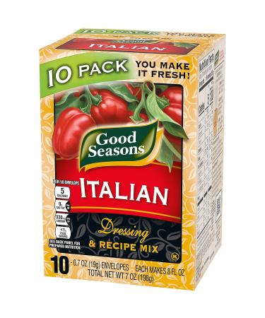 Good Seasons Italian Dressing & Recipe Mix - 0.7 oz (Pack of 10) - Buy Online on GoSupps.com
