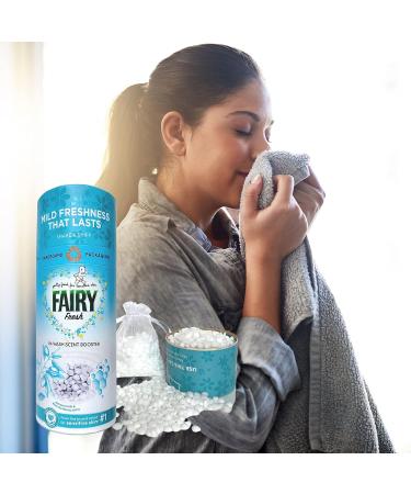 Fairy In-Wash Scent Boosters Almond Milk & Manuka Honey 3 packs of 176g with Organza Bags & Top Tips Guide - Buy Online on GoSupps.com