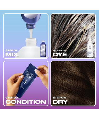 Clairol Nice'n Easy No Ammonia Hair Dye 79 Dark Brown - 1 Count - Buy Online on GoSupps.com