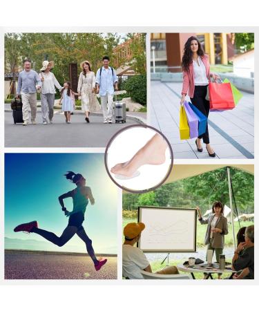 Metatarsal Pads Women Ball of Foot Cushions 3 Pairs Gel Pads Shoe Inserts for Pain Relief and Comfort - Buy Online on GoSupps.com