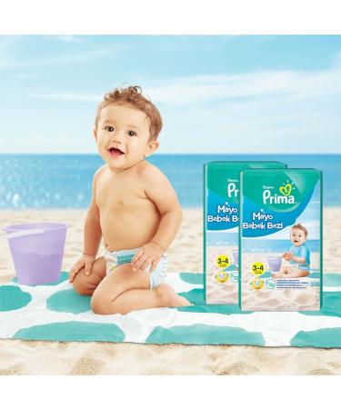 Pampers Splashers Size 4-5 | 44 Disposable Swim Diapers - Perfect for Swim Time | International Shipping Available - Buy Online on GoSupps.com