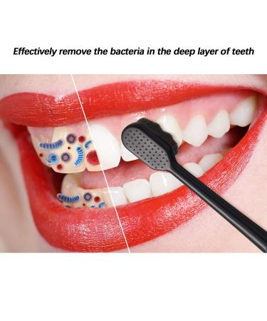 Extra Soft Micro-Nano Toothbrush - 8 Piece Set for Gentle Oral Care | 20000 Soft Floss Bristles | Ideal for Adults with Fragile Gums - Mixed Color - Buy Online on GoSupps.com