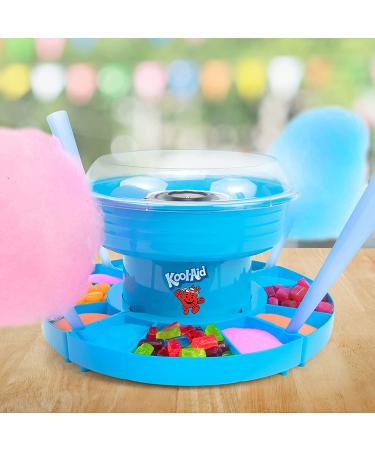 Nostalgia Kool-Aid Flossing Party Kit (3-Pack) | Blue Raspberry  Strawberry  Tropical Punch | 3 16oz Bottles of Cotton Candy Sugar Mix | 96 Small to Medium Cone Servings Kool-Aid Flossing Sugar - Buy Online on GoSupps.com