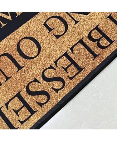 Outdoor Door Mat | Outdoor Floor Mat | Non-Slip with Welcome Message for Porch Kitchen Indoor Garden Apartment Garage - Buy Online on GoSupps.com