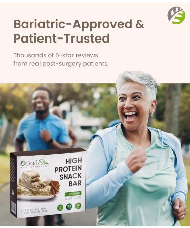 BariSlim High Protein Snack Bar for Bariatric Patients - Nutrient Rich Snack for Post-Surgery Wellness - Ideal for Weight Loss Maintenance & Daily Nutrition | Salted Toffee Pretzel Bar (13 oz) - Buy Online on GoSupps.com