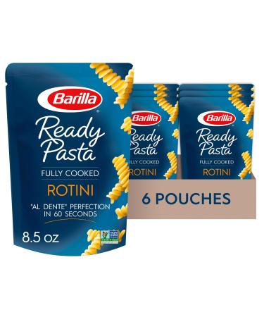 Barilla Ready Pasta, Rotini, 8.5 Ounce (Pack of 6) Rotini 6 Pack