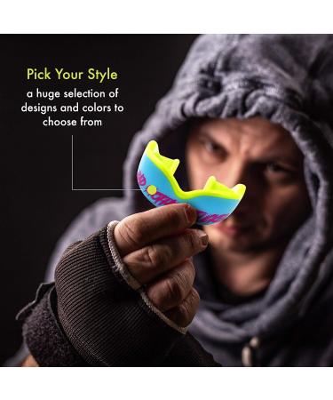 DAMAGE CONTROL High Impact Mouth Guard for Sports - Ultra Fit and Shock Protection - Adult BMF 2.0 - Buy Online on GoSupps.com