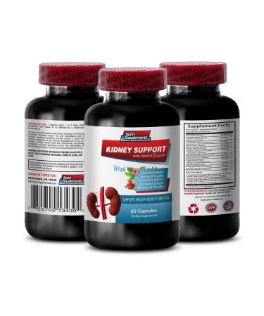 Immune Support Dietary Supplement - Kidney Support - Cranberry Vitamins Kidney Cleanse Kidney Cleanse Detox & Repair Formula Kidney Supplement Liver and Kidney Supplement - 1 Bottle 60 Caps