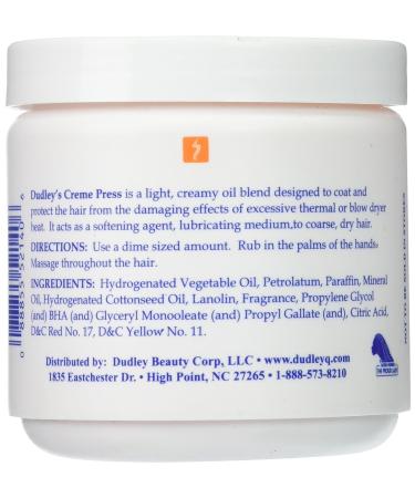 Dudley's Creme Press Pressing Oil 14oz - Unisex Haircare - Buy Online on GoSupps.com
