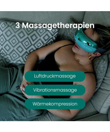 Tenscare Oko 3-in-1 Eye Massager with Heat Compression & Vibration - Relieve Tired Eyes Improve Sleep & Reduce Stress - Bluetooth Music Feature - International Shipping Available - Buy Online on GoSupps.com