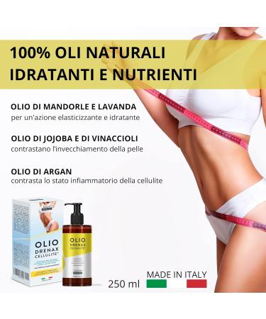 Anti-Cellulite Oil 250ml | Sweet Almond Jojoba Argan & Essential Oils | Professional Massage Oil - Agocap - Buy Online on GoSupps.com