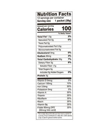 McCannâs Regular Instant Irish Oatmeal  12 count-11.85 ounce - Buy Online on GoSupps.com