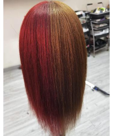 TIANYOUHAIR 22 Inch Real Human Hair Mannequin Head with Stand - Brown - Buy Online on GoSupps.com