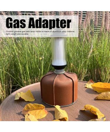 Tbest Vanne de Convertisseur de Bidon Adaptateur de R servoir de Gaz Vanne de Charge de Propane Convertisseur de Bidon Plat Universel de Camping en Plein Air 1/4in Argent - Buy Online on GoSupps.com