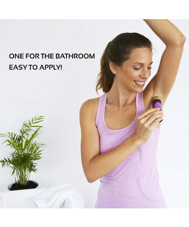 Zero Waste Deodorant Set - Plastic Free, Aluminum Free, Vegan | Magnesium, Cucumber & Lavender | Eco-Friendly Full & Travel Size Tubes (3.7oz) - Buy Online on GoSupps.com