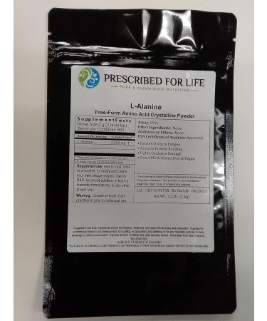 Buy Vegan Beta Alanine Powder | Non-GMO Alanine Supplement for Athletic Performance | 5 kg Gluten-Free | Prescribed For Life - Buy Online on GoSupps.com