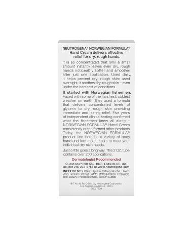 Neutrogena Norwegian Formula Hand Cream 2 oz Fragrance-Free - Pack of 12 - Buy Online on GoSupps.com